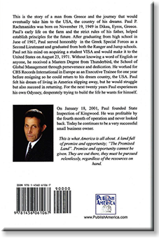 Read the back cover for the biography of Paul P. Rachmanides: The Potato Peeler.